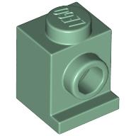 Lego Brick Special 1 x 1 with Headlight / Sand Green