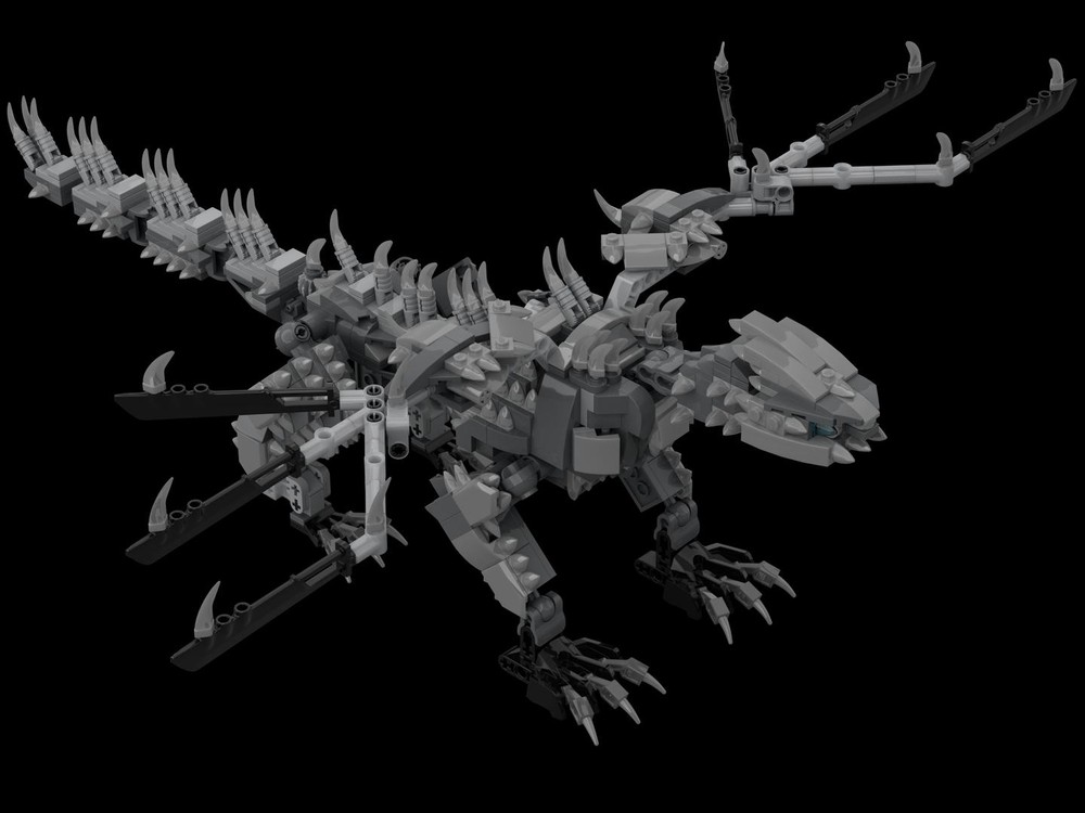 Lego Valstrax from Monster Hunter