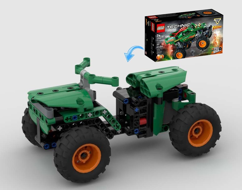 Lego Quad Bike 42149 Alternative