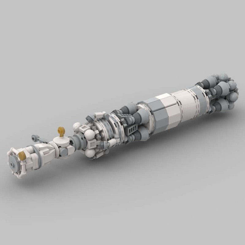 Lego 19K lunar complex (1:110)