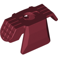 Lego Minifig Neckwear Armour Ninja Style [Plain] / Dark Red