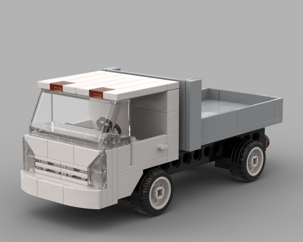 Lego Isuzu Truck with Cargo Bed
