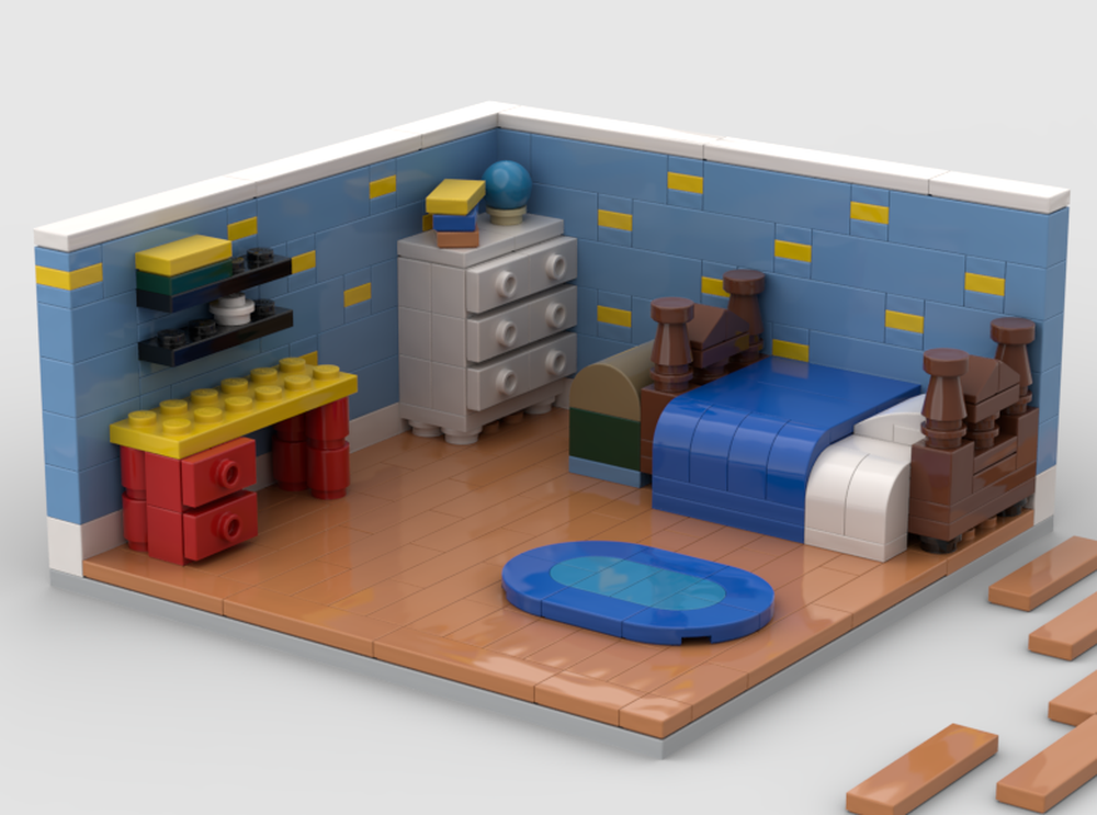 Lego andy's room