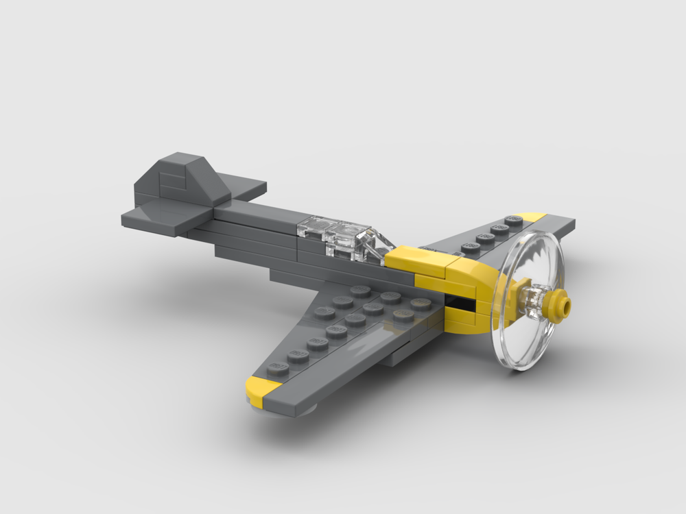 Lego Messerschmitt Bf 109E (revised version)