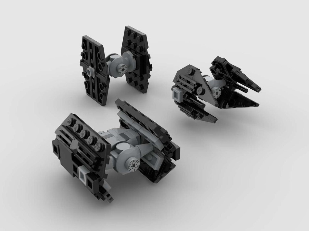 Lego TIE-fighter, TIE-advanced x1, TIE-interceptor