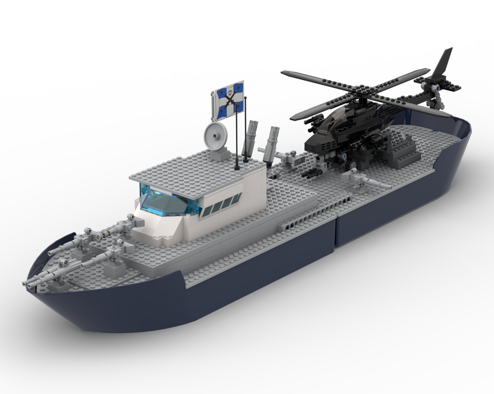Lego Military Frigate