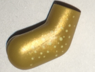 Lego Arm, Right with White Speckles Pattern
