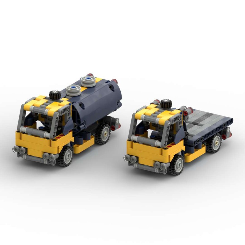 Lego 42147 - Tank and Flatbed Truck