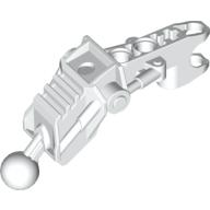 Lego Large Figure Skeletal, Limb, Angular with Ball Joint, and Ball Socket (Av-Matoran) / White