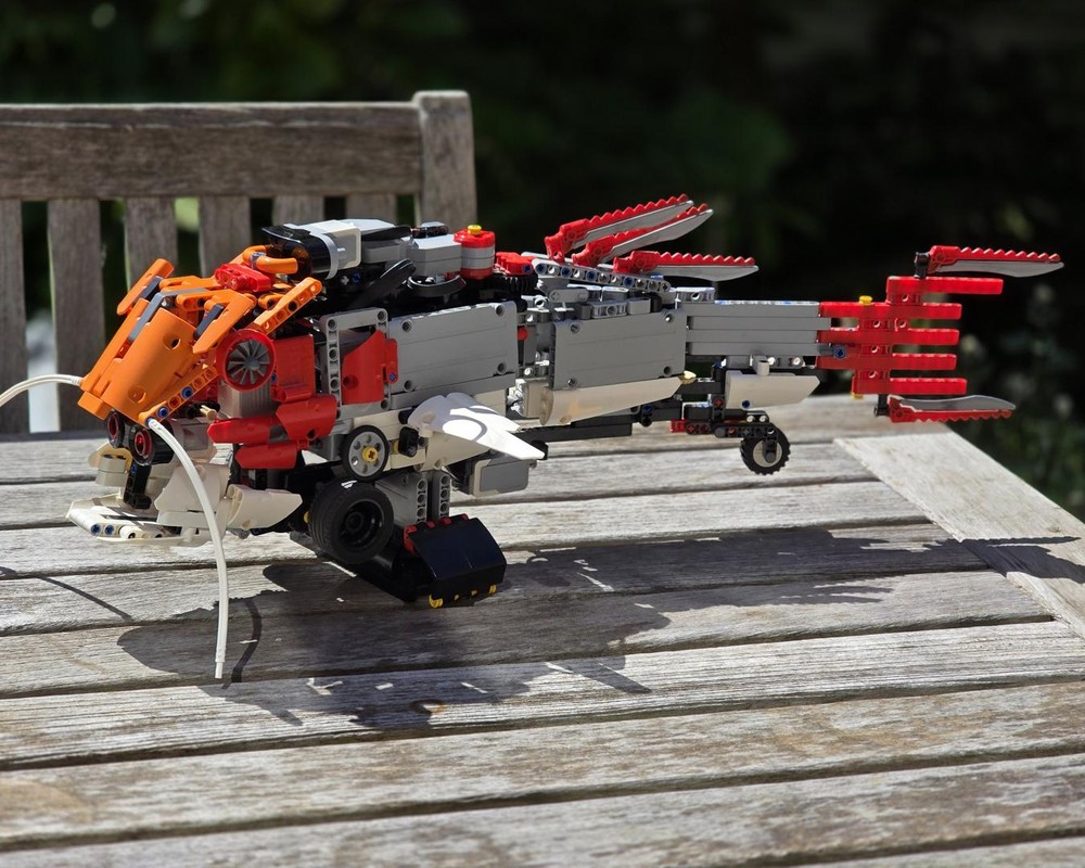 Lego Catfish EV3 Remix with hovercraft 42076