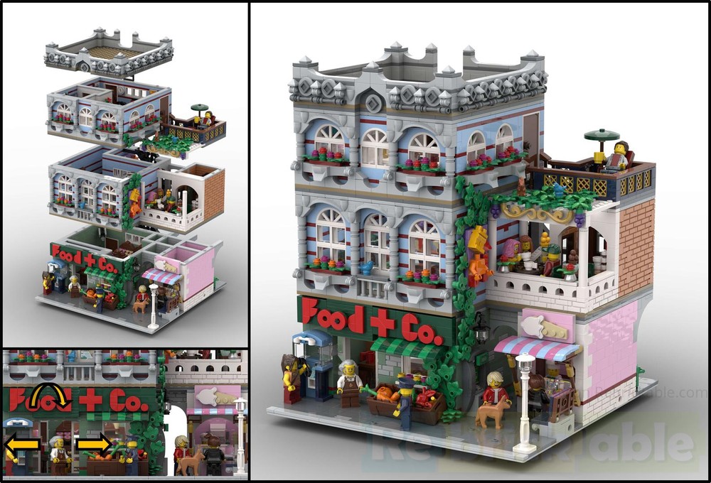 Lego The Modular Grocery Store
