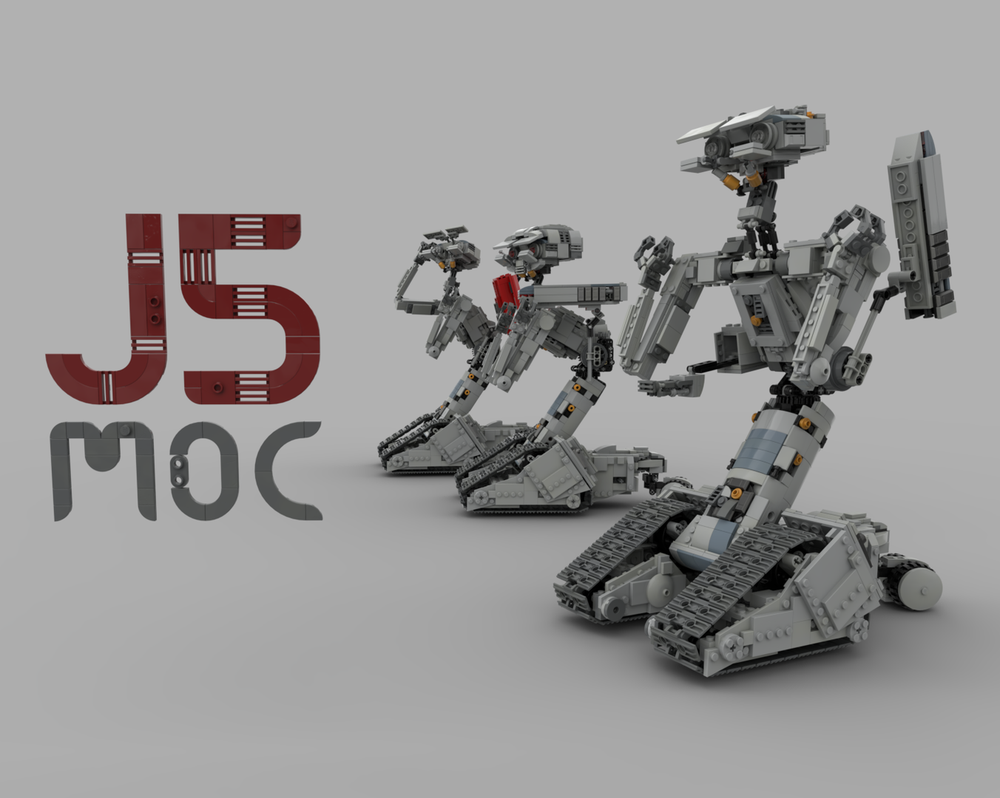 Lego Johnny 5 - J5moc - Johnny5Moc