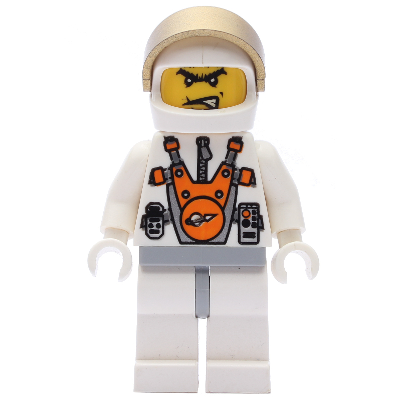 Lego Mars Astronaut, Printed Hair