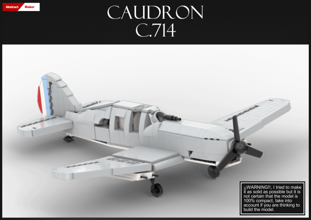 Lego Caudron C.714 Cyclone