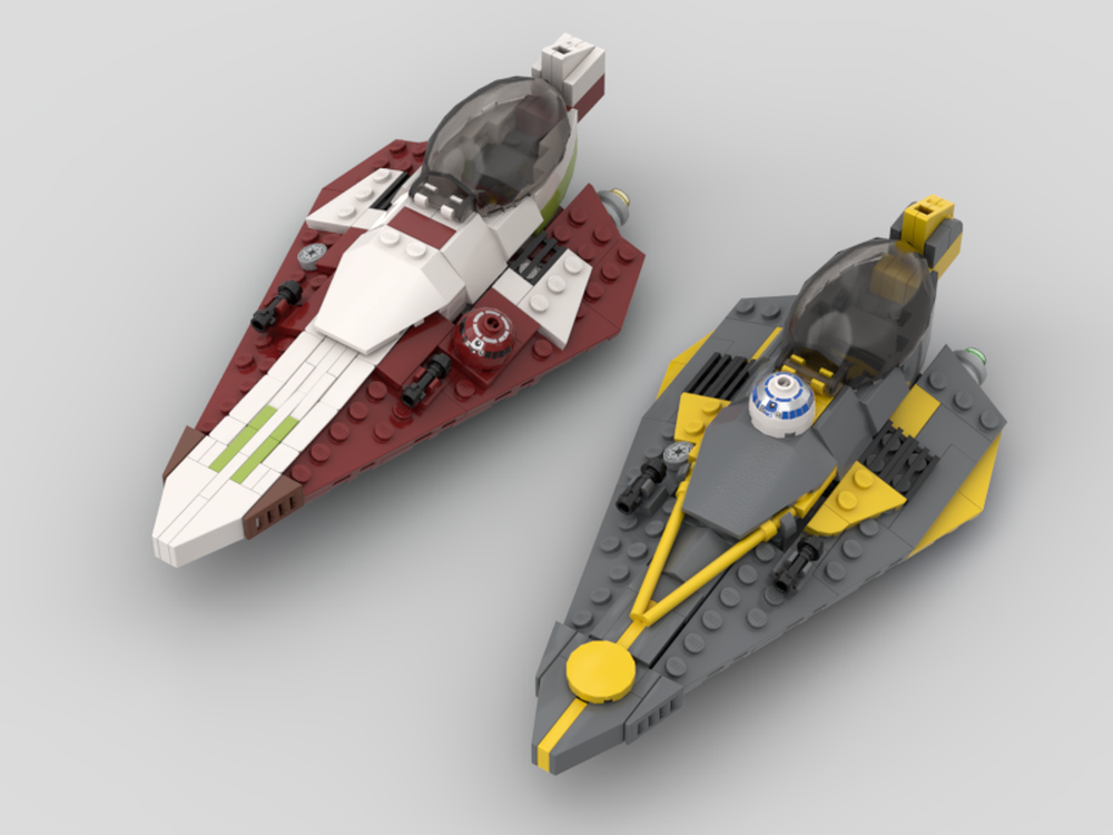 Lego 2 Delta 7 Starfighters