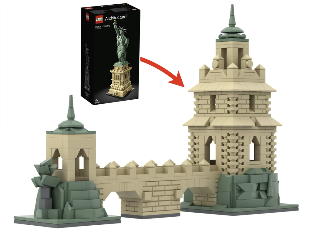 Lego 21042 - Bridge and Tower