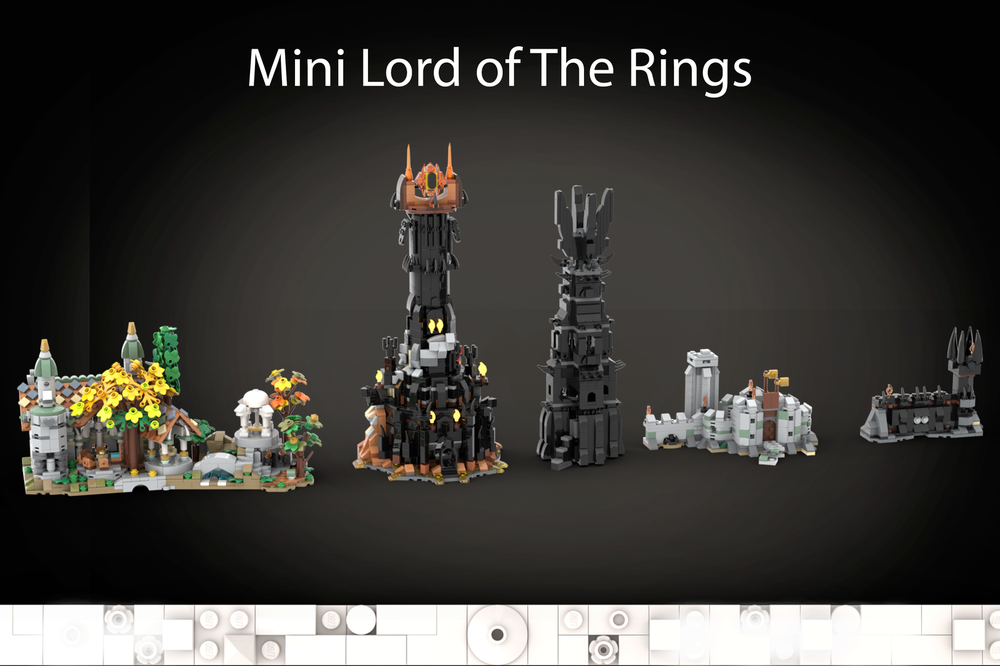 Lego Mini Lord Of The Rings Collection - 2024 Version