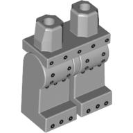 Lego Hips and Light Bluish Gray Legs with Rivets Print / Light Bluish Gray