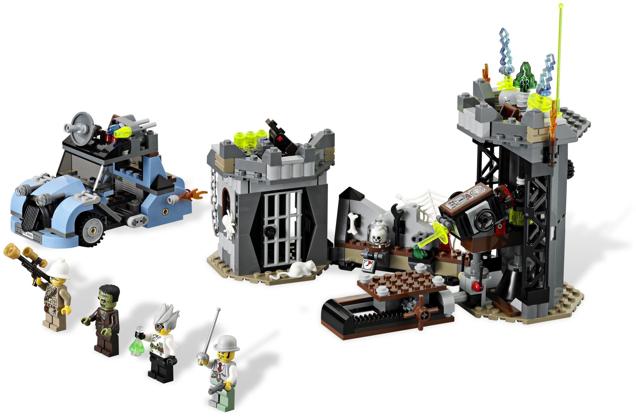 Lego The Crazy Scientist & His Monster