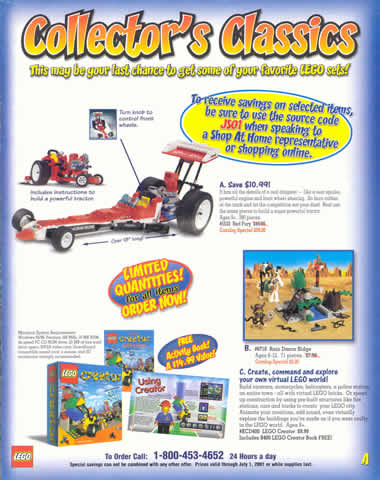 Lego 2001 Shop at Home - Collector's Classics
