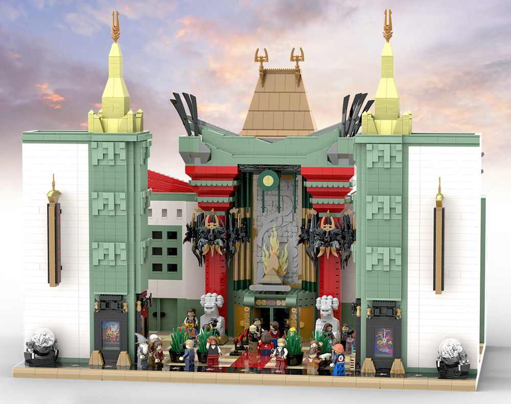 Lego Grauman's Chinese Theatre