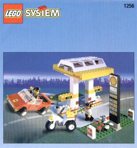 Lego Shell Petrol Pump