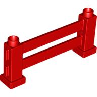 Lego Duplo Fence 1 x 6 x 2 / Red