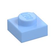 Lego Plate 1 x 1 / Bright Light Blue