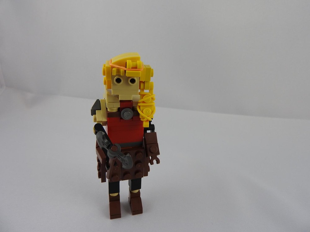 Lego Astrid Hofferson miniland (HTTYD2)