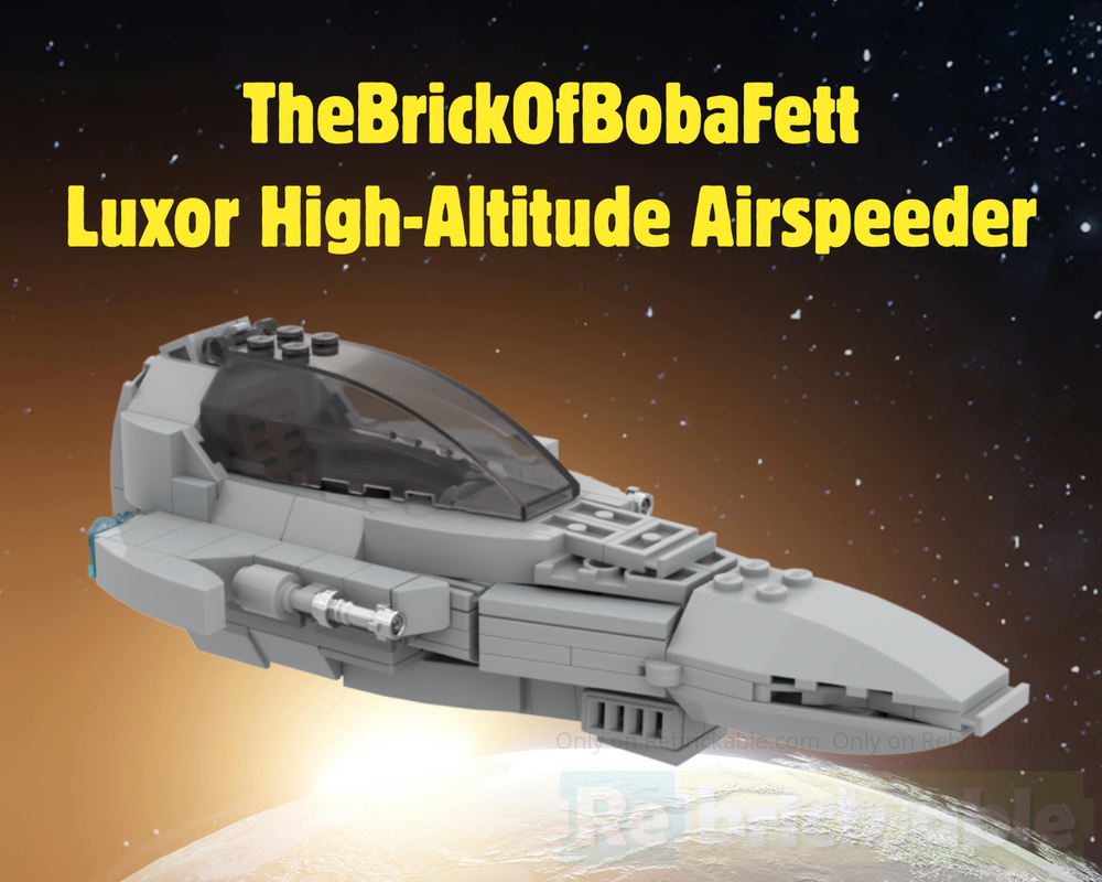 Lego Luxor High-Altitude Airspeeder