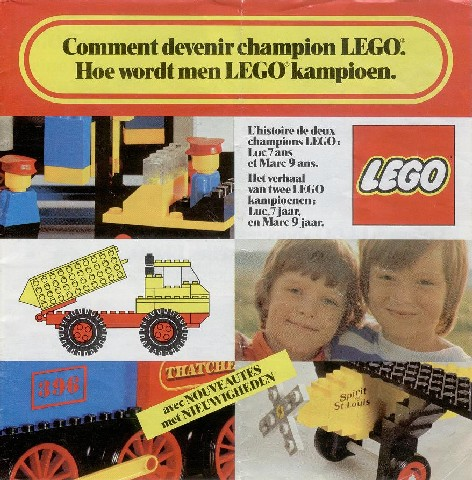 Lego 1976 Large Belgian (98416-Be (fr.fl.))