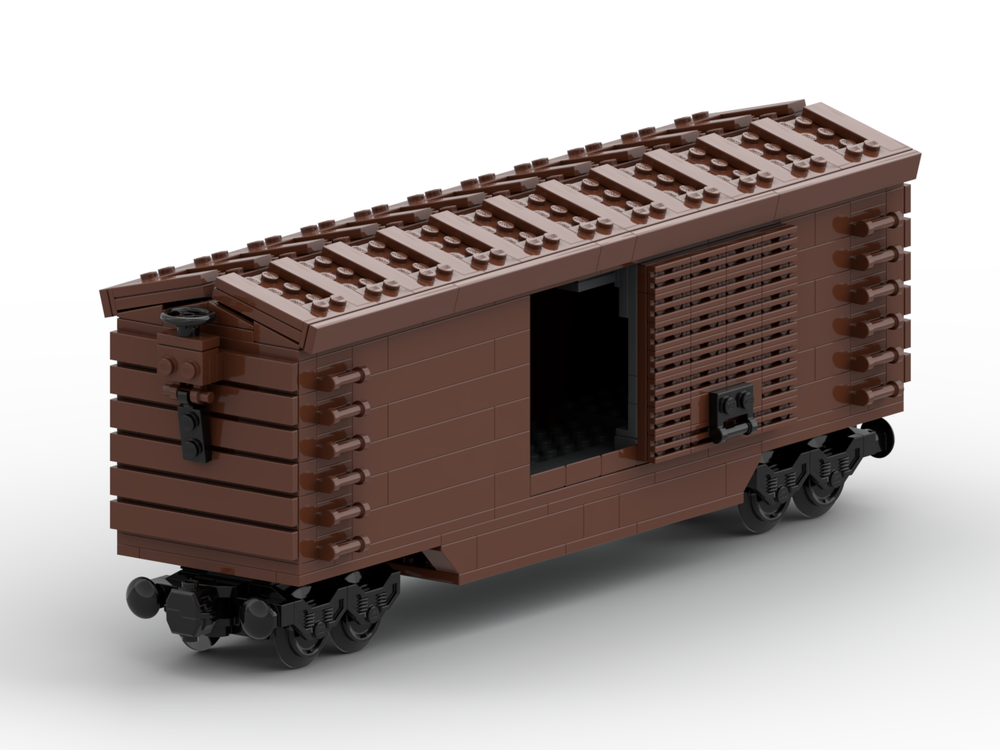 Lego 1940s US Boxcar