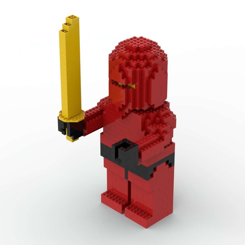Lego Large Ninja Warrior with Sword