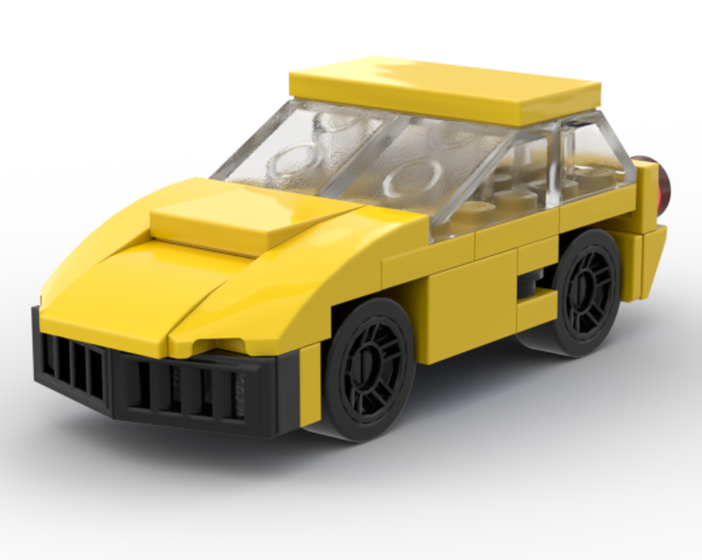 Lego 4 Stud Wide 1969 Chevrolet Corvette
