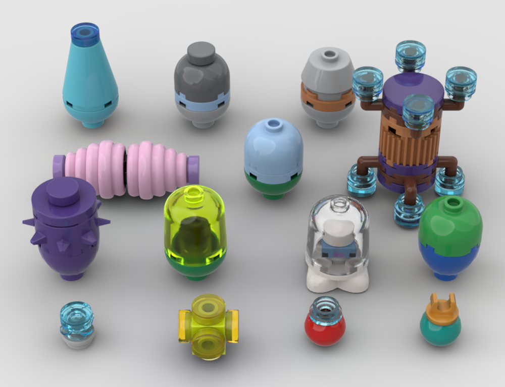 Lego Eggs of Subnautica