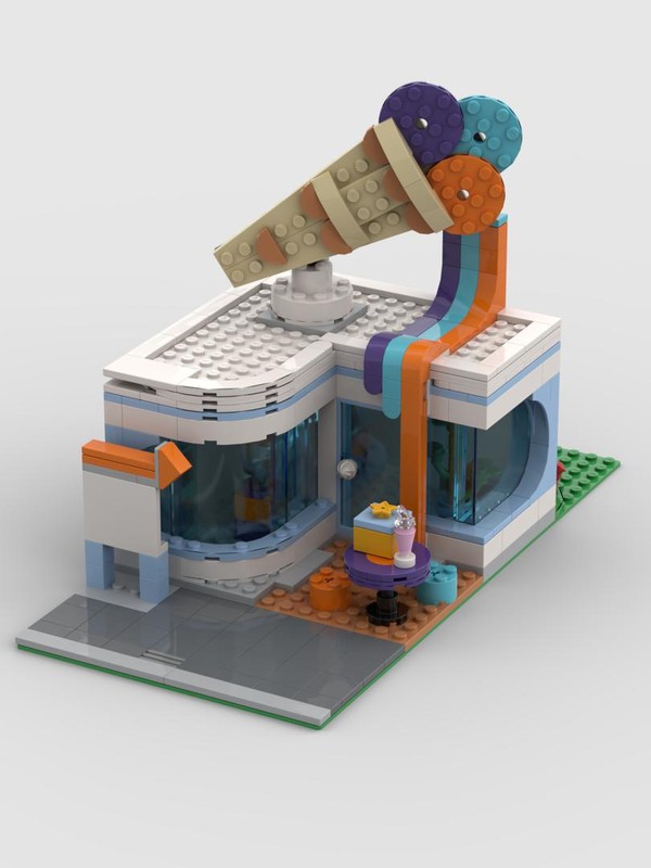 Lego Ice Cream Shop Modular