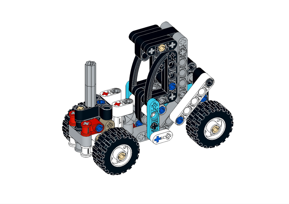 Lego Articulated Tractor