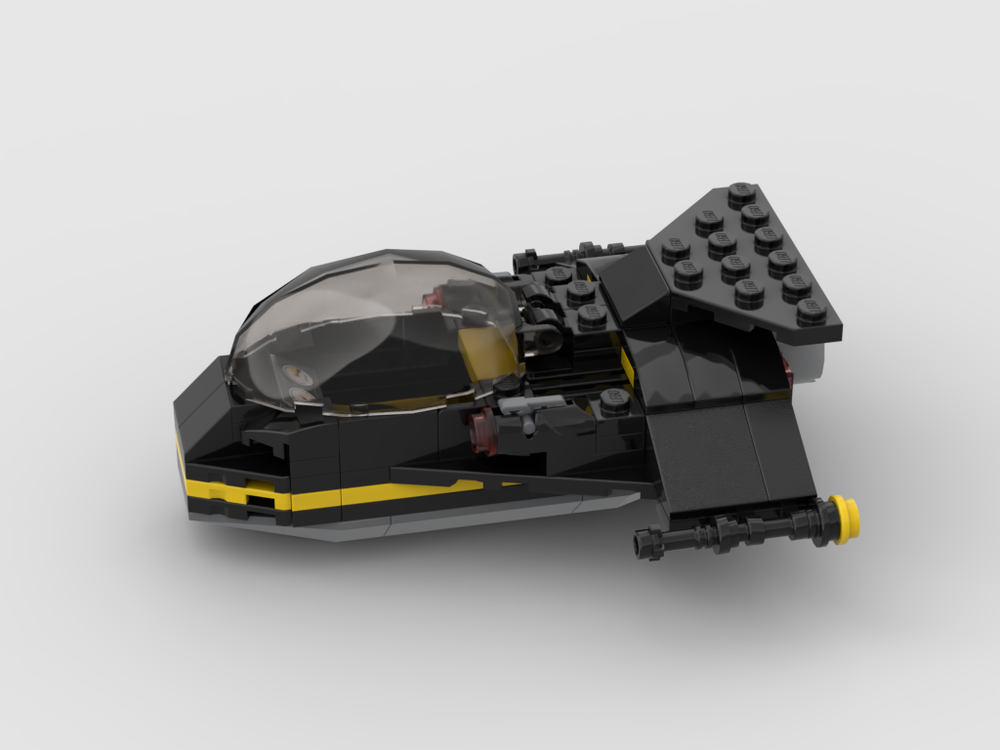 Lego Blacktron 1 Microfighter v2