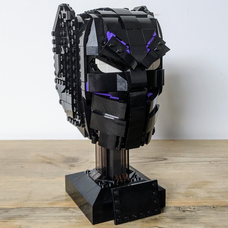 Lego Black Panther Helmet Moc