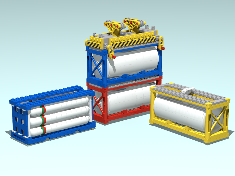 Lego Tank Container 20 ft - 16 stud
