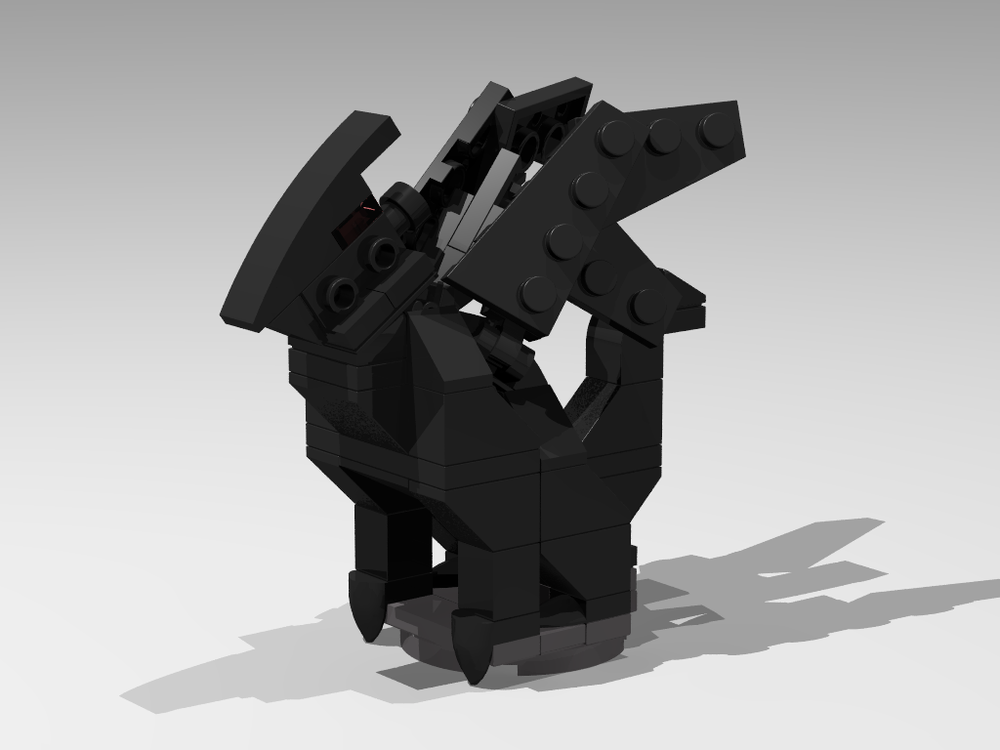Lego Large Dragon Statue
