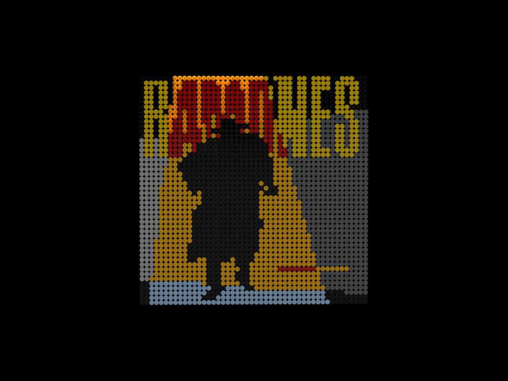 Lego Ramones - Pleasant Dreams Album Cover MOC
