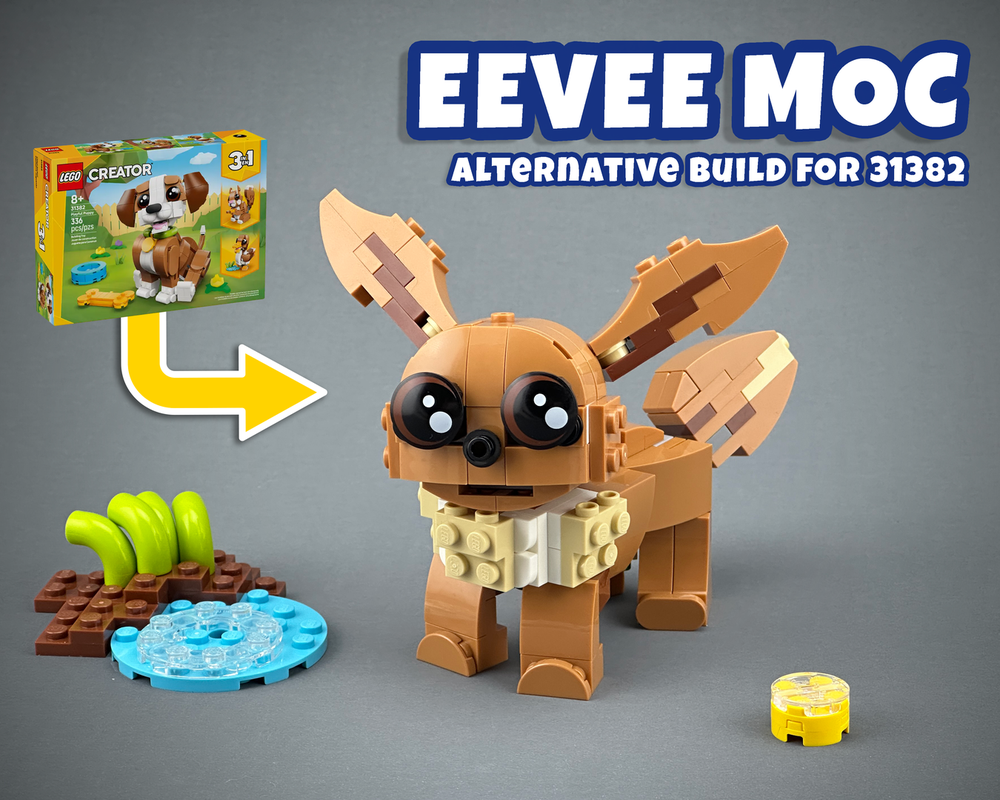 Lego Eevee (31382 Alternate)