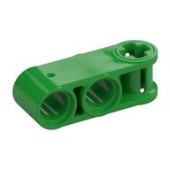 Lego Technic Axle and Pin Connector Perpendicular 3L with 2 Pin Holes / Bright Green