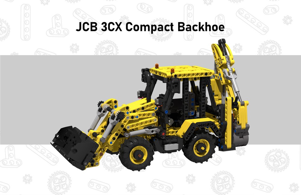 Lego JCB 3CX Compact Backhoe