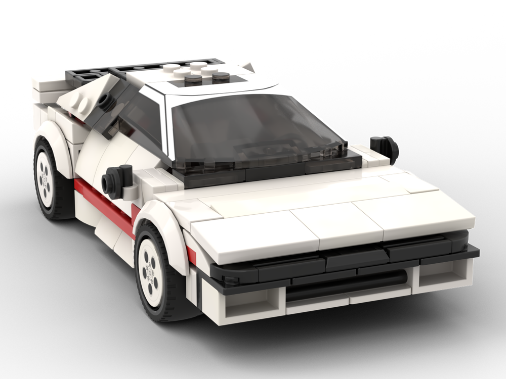 Lego Lotus Esprit Alternative Build for Lamborghini Countach