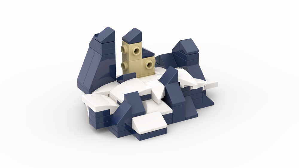 Lego Mansion in the mountains