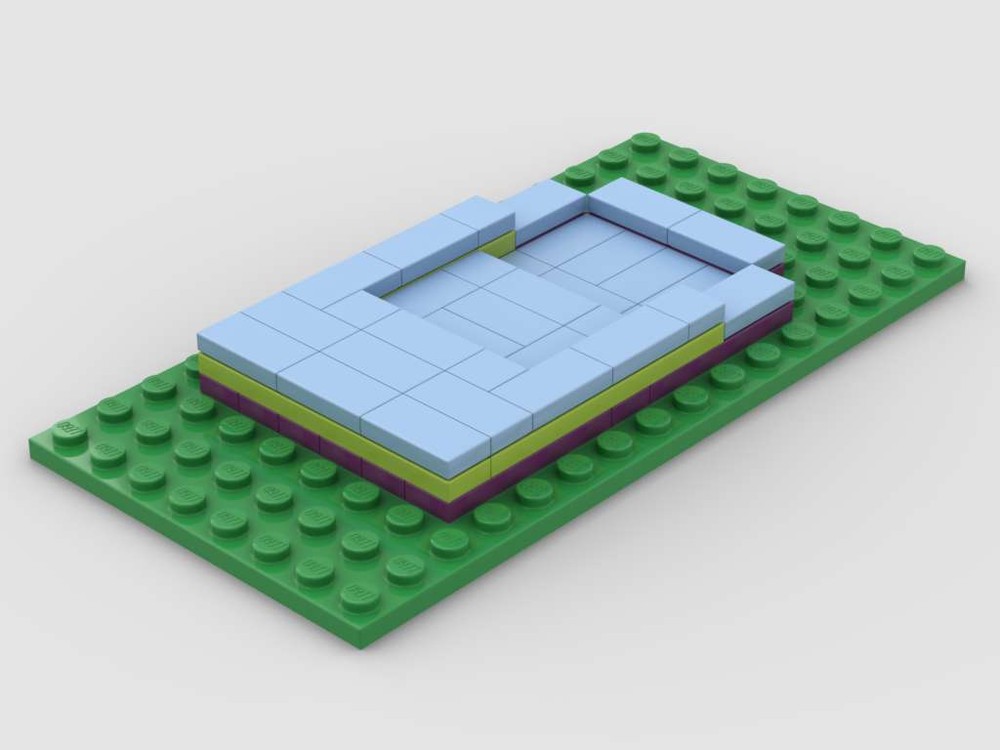Lego Frame Rack for MOC-174080 Mini Star Destroyer Sternenzerstörer