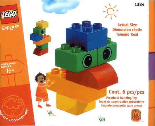 Lego Bird (Pre-School Building Toy) (Explore)