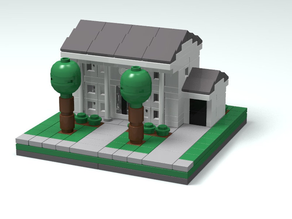 Lego Colonial Nano House (2)